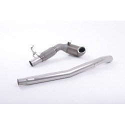 Milltek Sport Large Bore Downpipe and Hi-Flow Sports Cat Audi TT Mk3 TTS 2.0TFSI Quattro (Non-OPF GPF Models)...