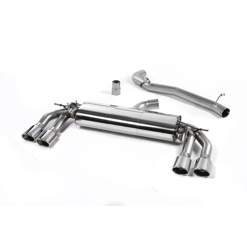 Milltek Sport Cat-back Audi TT Mk3 TTS 2.0TFSI Quattro (Non-OPF GPF Models) (2015-2018)
