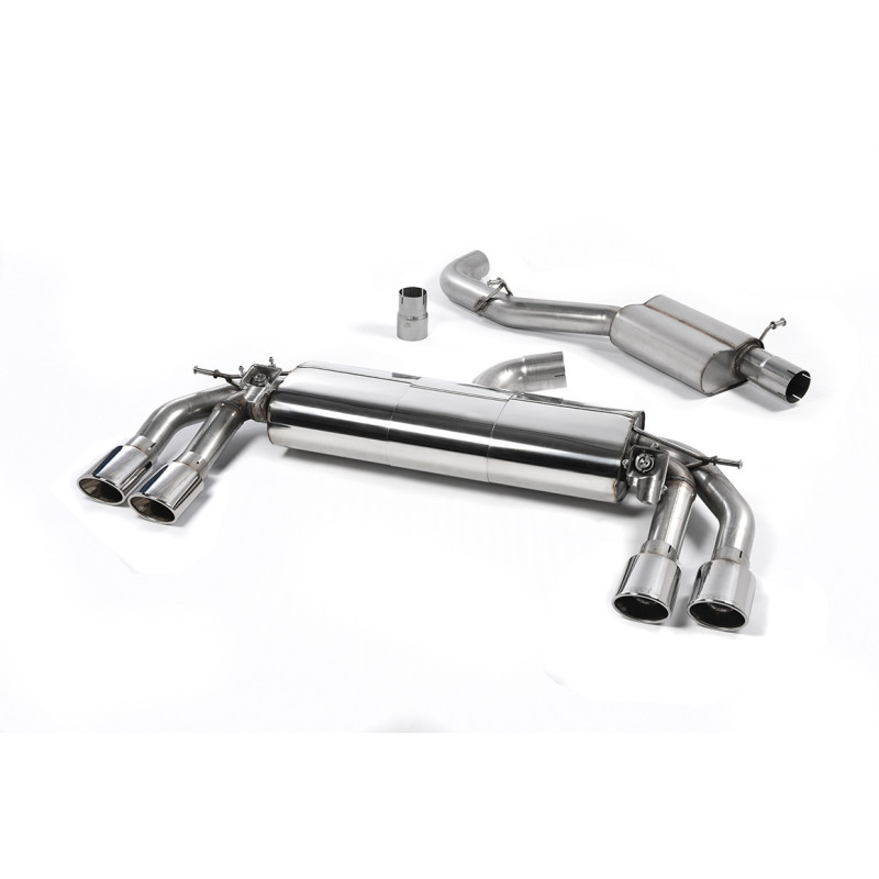 Milltek Sport Cat-back Audi TT Mk3 TTS 2.0TFSI Quattro (Non-OPF GPF Models) (2015-2018)