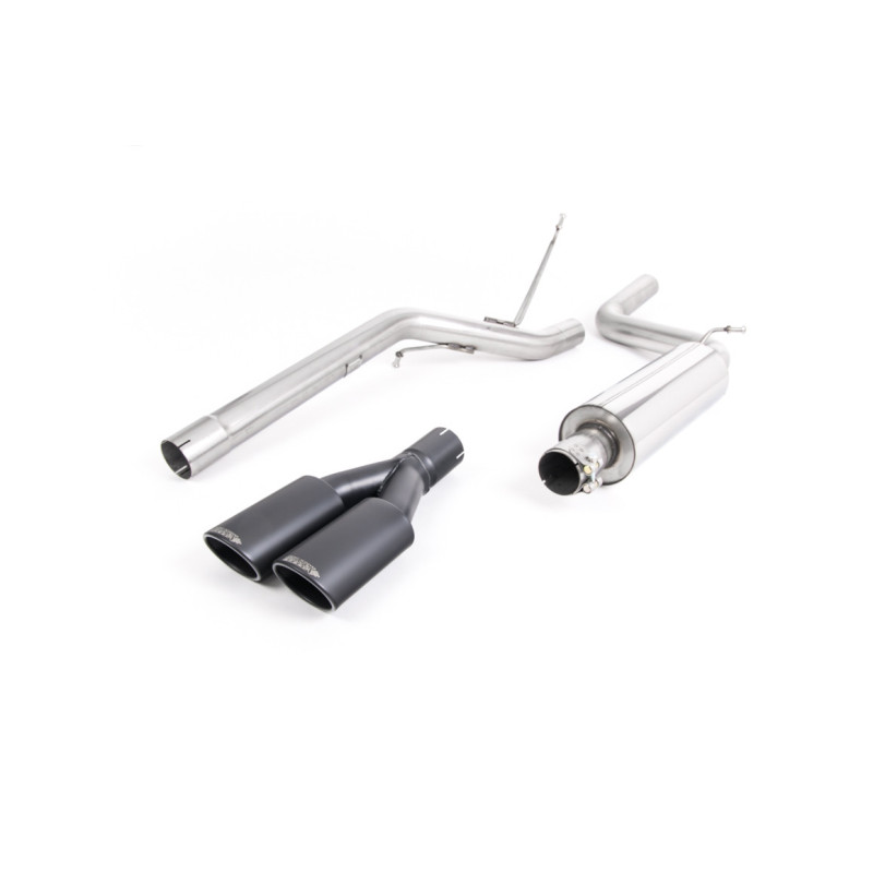 Milltek Sport Particulate Filter-back Volkswagen Caddy 2.0TDI 140PS 2WD Manual and DSG (not Maxi models) (2003-2020)