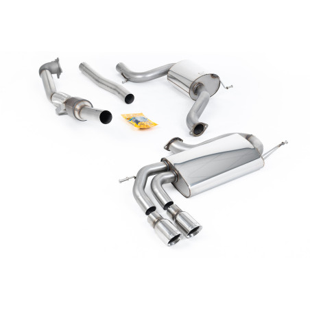 Milltek Sport Turbo-back including Hi-Flow Sports Cat Volkswagen Golf Mk5 GTi 2.0T FSI (2004-2009)