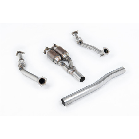 Milltek Sport Hi-Flow Sports Cats Volkswagen Golf MK5 R32 3.2 V6 (2005-2009)