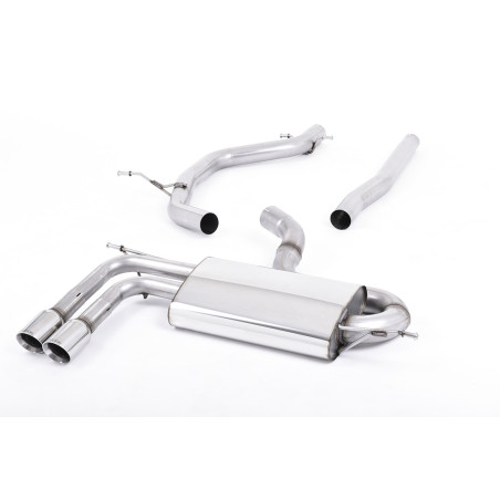 Milltek Sport Particulate Filter-back Volkswagen Golf Mk6 GTD 2.0 TDI 170PS (2009-2013)