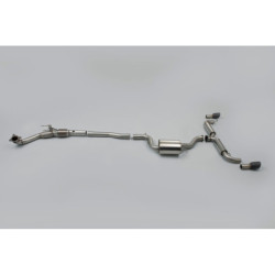 Milltek Sport Turbo-back including Hi-Flow Sports Cat Volkswagen Golf Mk6 GTi 2.0 TSI 210PS (2009-2013)