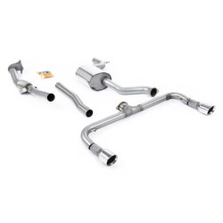 Milltek Sport Turbo-back excluding Hi-Flow Sports Cat Volkswagen Golf Mk6 GTi Edition 35 (2011-2012)