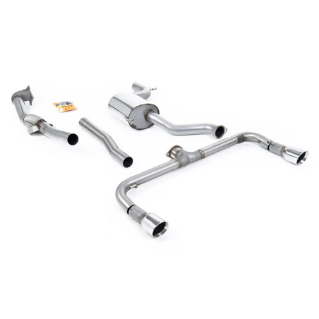Milltek Sport Turbo-back excluding Hi-Flow Sports Cat Volkswagen Golf Mk6 GTi Edition 35 (2011-2012)