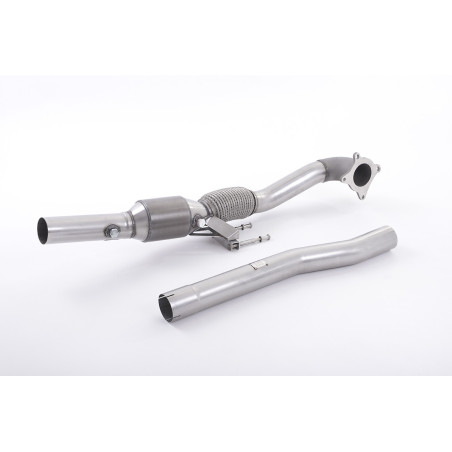 Milltek Sport Large Bore Downpipe and Hi-Flow Sports Cat Volkswagen Golf Mk6 R 2.0 TFSI 270PS (2009-2013)