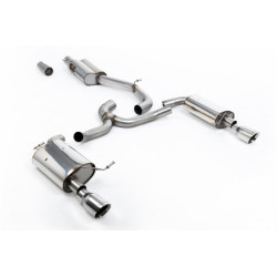 Milltek Sport Cat-back Volkswagen Golf Mk7 1.8TSI Alltrack 4Motion (2016-2021)