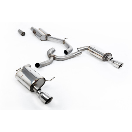 Milltek Sport Cat-back Volkswagen Golf Mk7 1.8TSI Alltrack 4Motion (2016-2021)