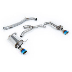 Milltek Sport Cat-back Volkswagen Golf Mk7 2.0TFSI Alltrack Estate Station Wagon Combi 4-Motion (2016-2021)