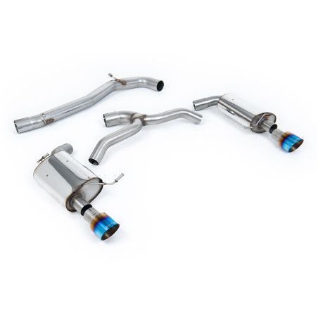 Milltek Sport Cat-back Volkswagen Golf Mk7 2.0TFSI Alltrack Estate Station Wagon Combi 4-Motion (2016-2021)