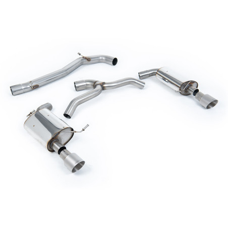 Milltek Sport Cat-back Volkswagen Golf Mk7 2.0TFSI Alltrack Estate Station Wagon Combi 4-Motion (2016-2021)