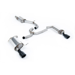 Milltek Sport Cat-back Volkswagen Golf Mk7 2.0TFSI Alltrack Estate Station Wagon Combi 4-Motion (2016-2021)