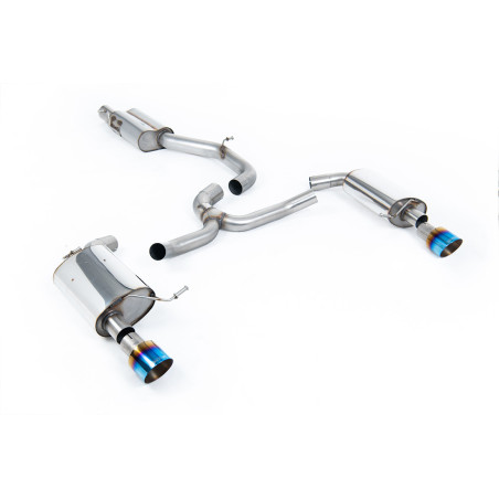 Milltek Sport Cat-back Volkswagen Golf Mk7 2.0TFSI Alltrack Estate Station Wagon Combi 4-Motion (2016-2021)