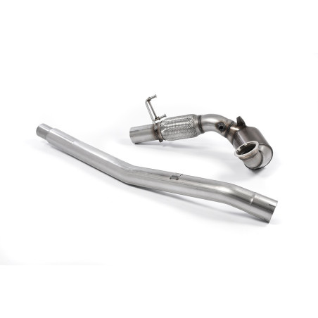 Milltek Sport Cast Downpipe with Race Cat Volkswagen Golf MK7 GTi (including GTi Performance Pack Clubsport &...