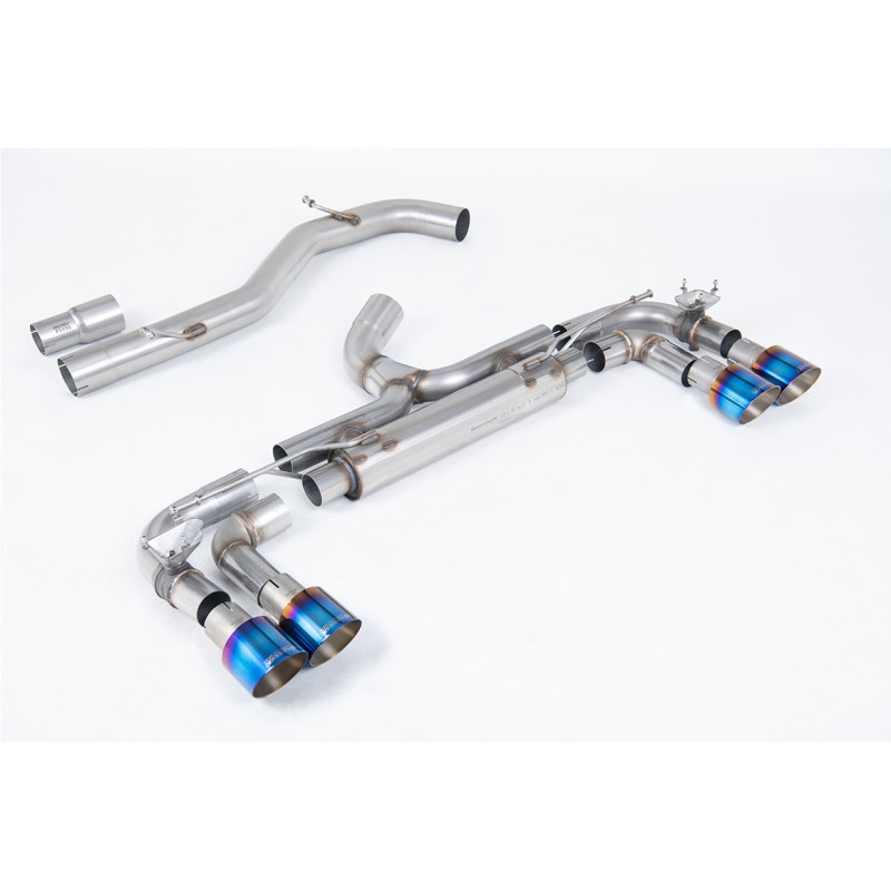 Milltek Sport Cat-back Volkswagen Golf MK7 R 2.0 TSI 300PS (80mm Race System Options) (2014-2016)