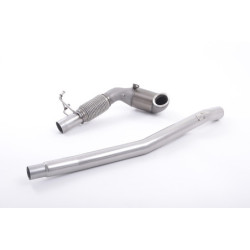 Milltek Sport Cast Downpipe with Race Cat Volkswagen Golf MK7 R 2.0 TSI 300PS (ECE Approved & 76.2mm Systems)...