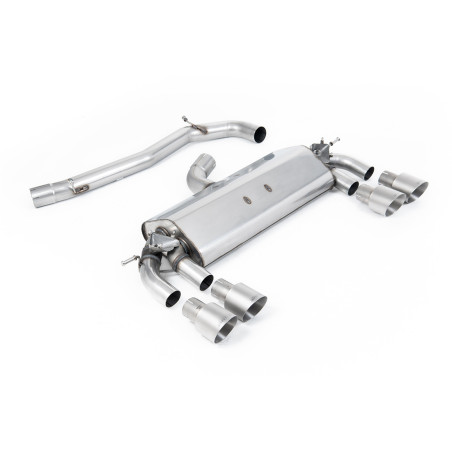 Milltek Sport Cat-back Volkswagen Golf MK7 R 2.0 TSI 300PS (ECE Approved & 76.2mm Systems) (2014-2016)