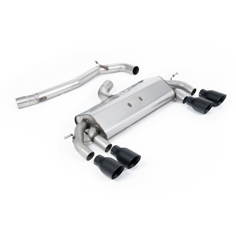 Milltek Sport Cat-back Volkswagen Golf MK7 R 2.0 TSI 300PS (ECE Approved & 76.2mm Systems) (2014-2016)