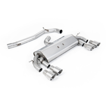 Milltek Sport Cat-back Volkswagen Golf MK7 R 2.0 TSI 300PS (ECE Approved & 76.2mm Systems) (2014-2016)