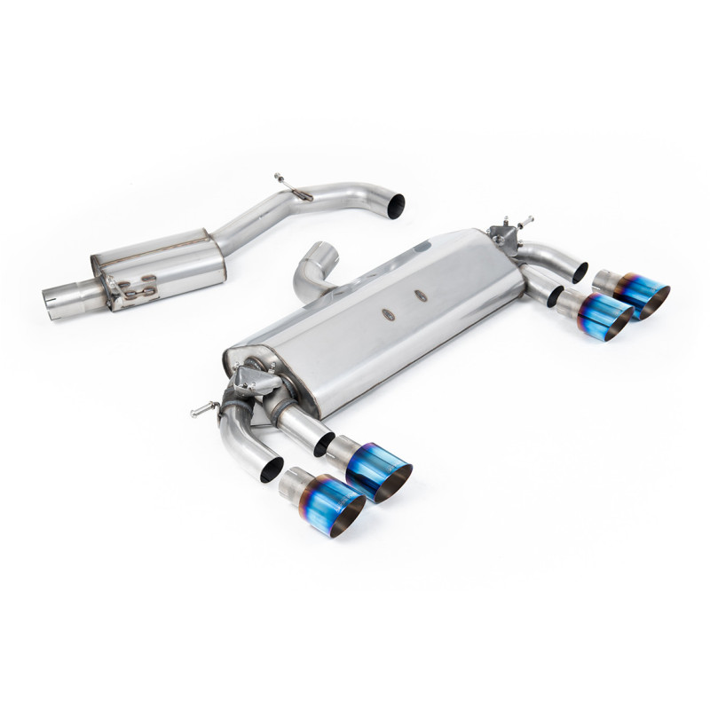 Milltek Sport Cat-back Volkswagen Golf MK7 R 2.0 TSI 300PS (ECE Approved & 76.2mm Systems) (2014-2016)
