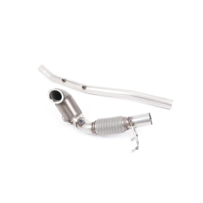 Milltek Sport Large Bore Downpipe and Hi-Flow Sports Cat Volkswagen Golf Mk7.5 R 2.0 TSI 300PS (GPF Equipped Models...