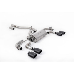 Milltek Sport Cat-back Volkswagen Golf Mk7.5 R 2.0 TSI 300PS (GPF Equipped Models Only) - 80mm Race Systems (2019-2022)