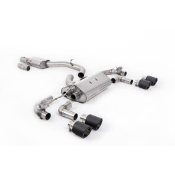 Milltek Sport Cat-back Volkswagen Golf Mk7.5 R 2.0 TSI 300PS (GPF Equipped Models Only) - 80mm Race Systems (2019-2022)