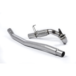 Milltek Sport Large-bore Downpipe and De-cat Volkswagen Golf Mk7.5 R 2.0 TSI 310PS (Non-GPF Equipped Models Only) -...