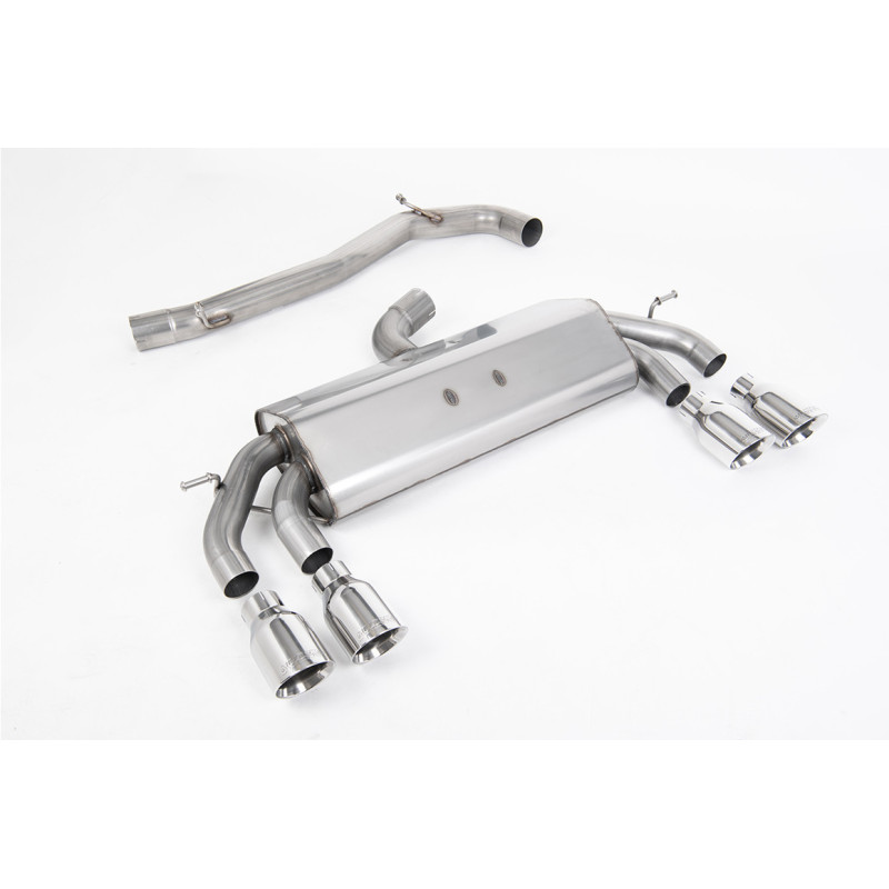 Milltek Sport Cat-back Volkswagen Golf Mk7.5 R 2.0 TSI 310PS (Non-GPF Equipped Models Only) - 76mm & EC Approved...