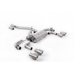Milltek Sport Cat-back Volkswagen Golf Mk7.5 R 2.0 TSI 310PS (Non-GPF Equipped Models Only) - 80mm Race Systems...