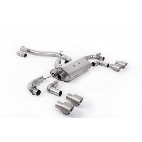 Milltek Sport Cat-back Volkswagen Golf Mk7.5 R 2.0 TSI 310PS (Non-GPF Equipped Models Only) - 80mm Race Systems...