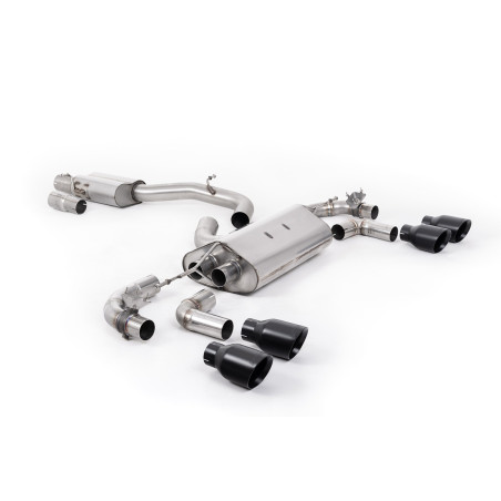 Milltek Sport Cat-back Volkswagen Golf Mk7.5 R 2.0 TSI 310PS (Non-GPF Equipped Models Only) - 80mm Race Systems...