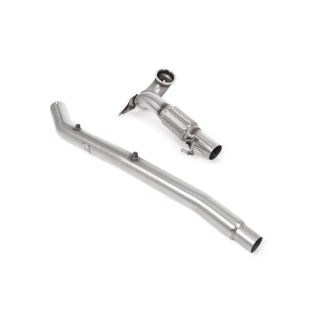 Milltek Sport Large-bore Downpipe and De-cat Volkswagen T-Roc R 2.0TSI 300ps (MQB EVO Models with OPF GPF) (2022-2027)