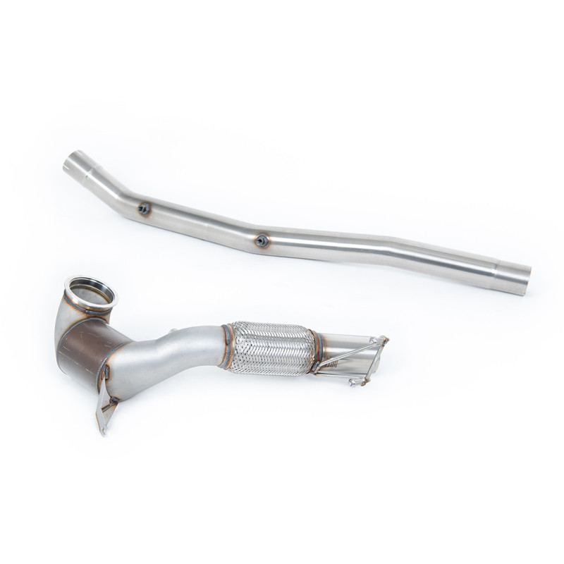 Milltek Sport Large Bore Downpipe and Hi-Flow Sports Cat Volkswagen T-Roc R 2.0TSI 300ps (MQB EVO Models with OPF...