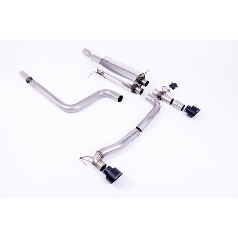 Milltek Sport Cat-back Ford Fiesta Mk8 & Mk8.5 ST 1.5 EcoBoost 200PS (Post Sept 2020 Models Only) (2020-2027)
