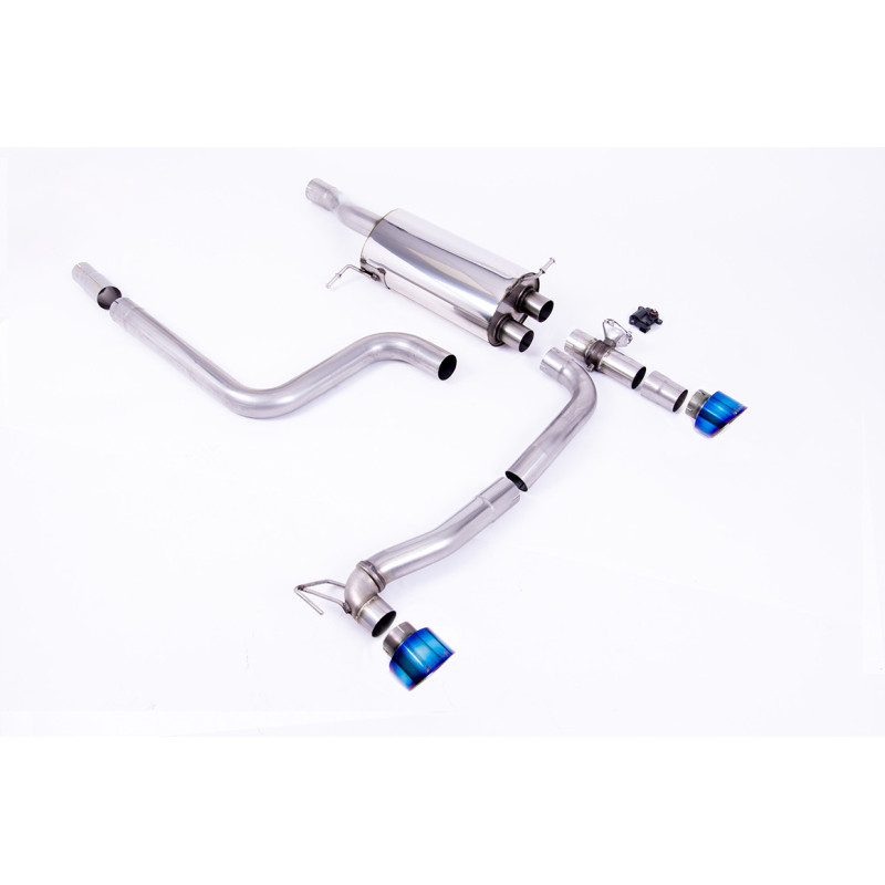 Milltek Sport Cat-back Ford Fiesta Mk8 & Mk8.5 ST 1.5 EcoBoost 200PS (Post Sept 2020 Models Only) (2020-2027)