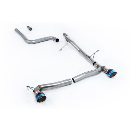 Milltek Sport Particulate Filter-back Ford Fiesta Mk8 1.0T EcoBoost ST-Line 3 & 5 Door (100 & 125ps OPF GPF Models...