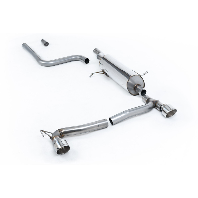 Milltek Sport Particulate Filter-back Ford Fiesta Mk8 1.0T EcoBoost ST-Line 3 & 5 Door (100 & 125ps OPF GPF Models...
