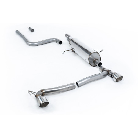 Milltek Sport Particulate Filter-back Ford Fiesta Mk8 1.0T EcoBoost ST-Line 3 & 5 Door (100 & 125ps OPF GPF Models...
