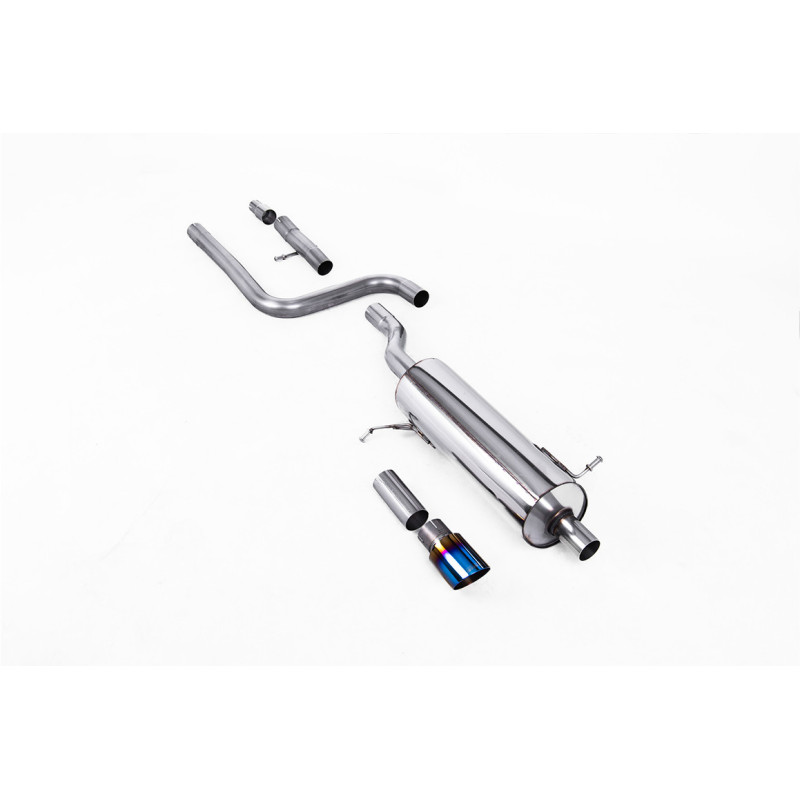 Milltek Sport Particulate Filter-back Ford Fiesta Mk8 1.0T EcoBoost ST-Line 3 & 5 Door (155ps Hybrid OPF GPF Models...