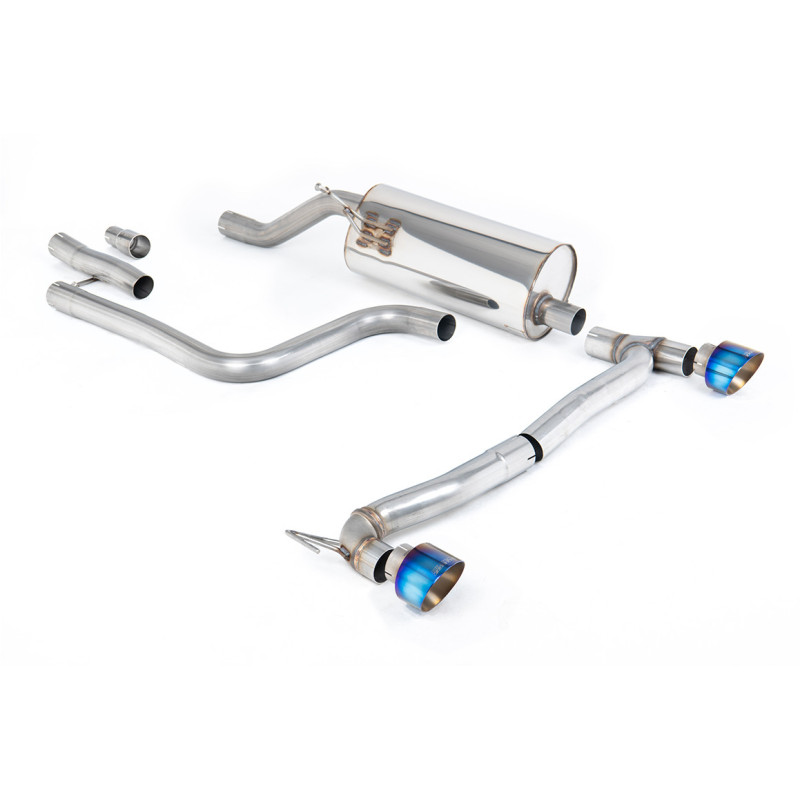 Milltek Sport Particulate Filter-back Ford Fiesta Mk8 1.0T EcoBoost ST-Line 3 & 5 Door (155ps Hybrid OPF GPF Models...