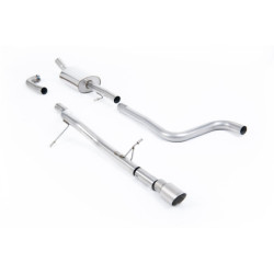 Milltek Sport Cat-back Ford Fiesta Mk8 1.0T EcoBoost ST-Line 3 & 5 Door (Non-OPF GPF Models Only) (2017-2019)