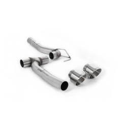 Milltek Sport Additional parts Ford Fiesta MK8 1.0T EcoBoost ST-Line 3 & 5 Door (Non-OPF GPF Models Only) - Dual...