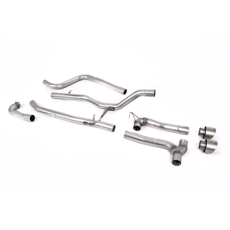 Milltek Sport Cat-back Ford Fiesta MK8 1.0T EcoBoost ST-Line 3 & 5 Door (Non-OPF GPF Models Only) - Dual Outlet...