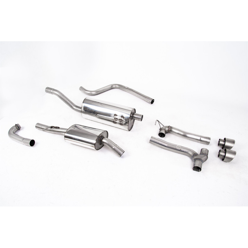 Milltek Sport Cat-back Ford Fiesta MK8 1.0T EcoBoost ST-Line 3 & 5 Door (Non-OPF GPF Models Only) - Dual Outlet...