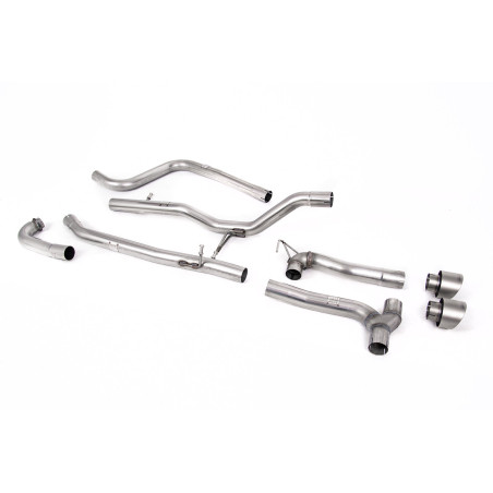 Milltek Sport Cat-back Ford Fiesta MK8 1.0T EcoBoost ST-Line 3 & 5 Door (Non-OPF GPF Models Only) - Dual Outlet...