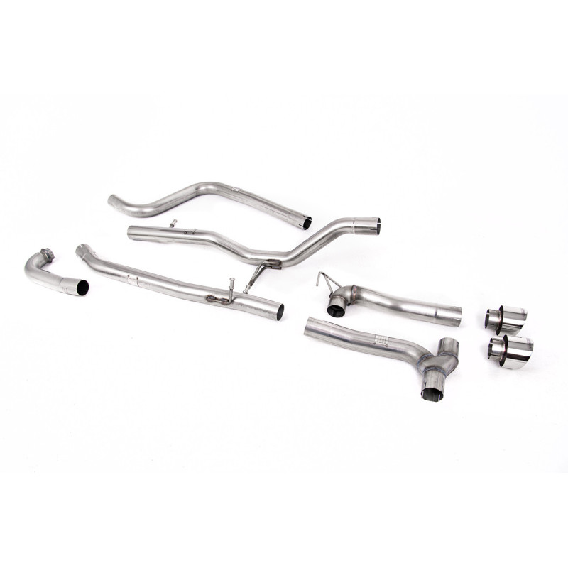 Milltek Sport Cat-back Ford Fiesta MK8 1.0T EcoBoost ST-Line 3 & 5 Door (Non-OPF GPF Models Only) - Dual Outlet...