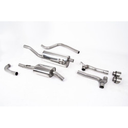 Milltek Sport Cat-back Ford Fiesta MK8 1.0T EcoBoost ST-Line 3 & 5 Door (Non-OPF GPF Models Only) - Dual Outlet...