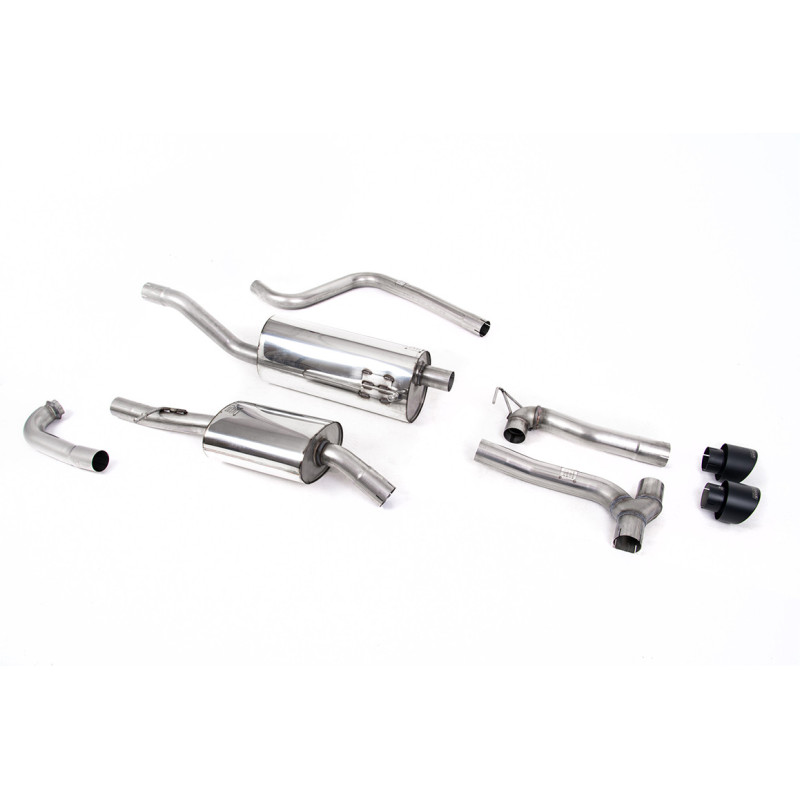 Milltek Sport Cat-back Ford Fiesta MK8 1.0T EcoBoost ST-Line 3 & 5 Door (Non-OPF GPF Models Only) - Dual Outlet...